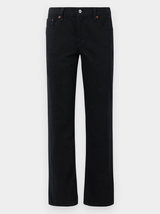 Foto van product Straight leg jeans Abercrombie & Fitch zwart