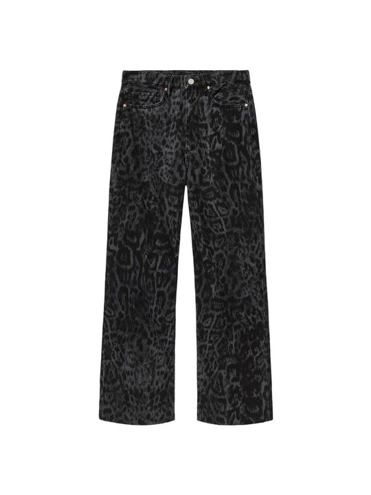 Foto van product Straight leg jeans AllSaints gemêleerd zwart