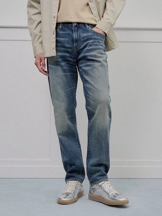 Foto van product Straight leg jeans Armani Exchange donkerblauw