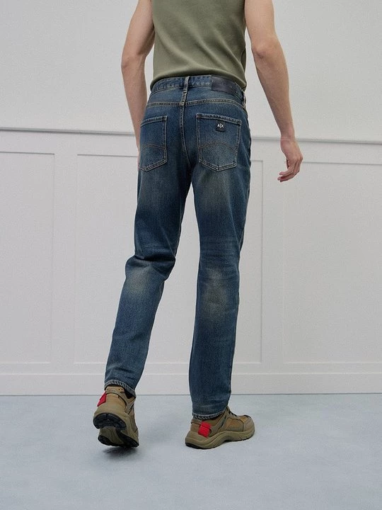 Foto van product Straight leg jeans Armani Exchange donkerblauw