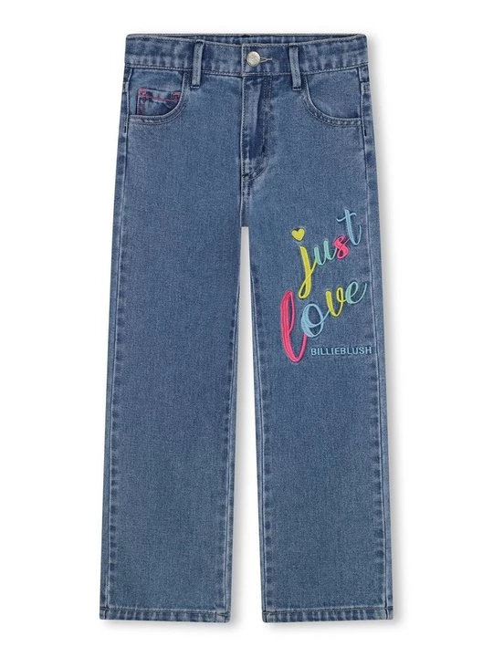 Foto van product Straight leg jeans Billieblush blauw