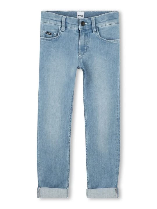 Foto van product Straight leg jeans Boss blauw
