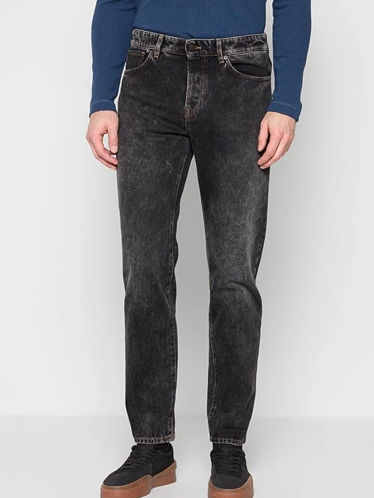 Foto van product Straight leg jeans Boss zwart