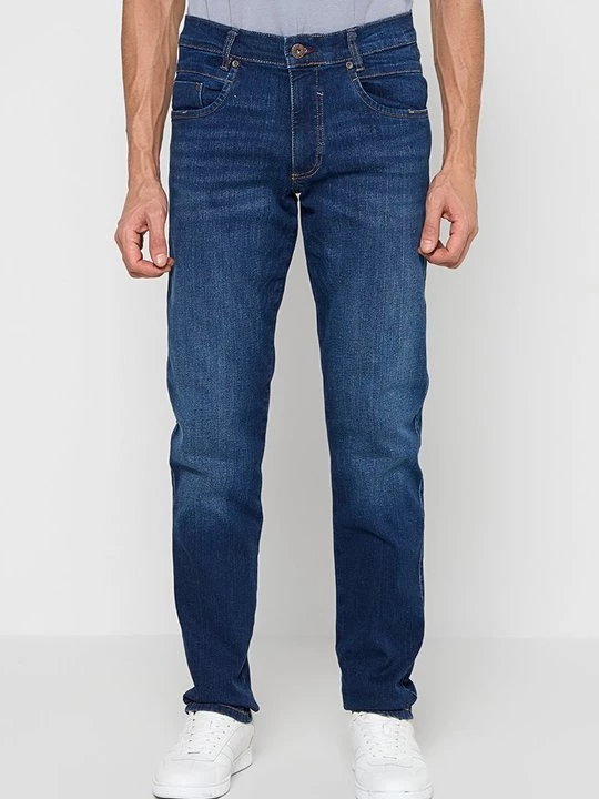 Foto van product Straight leg jeans Bugatti blauw