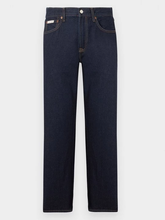 Foto van product Straight leg jeans Calvin Klein Jeans donkerblauw denim