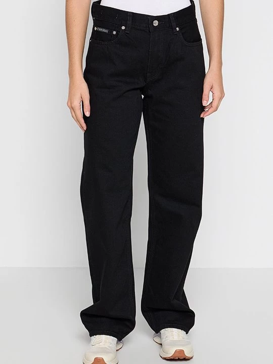 Foto van product Straight leg jeans Calvin Klein Jeans zwart