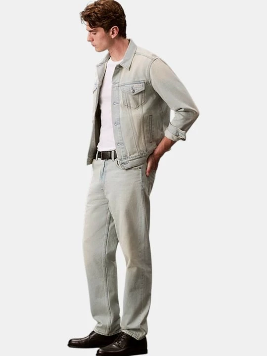 Foto van product Straight leg jeans Calvin Klein lichtblauw