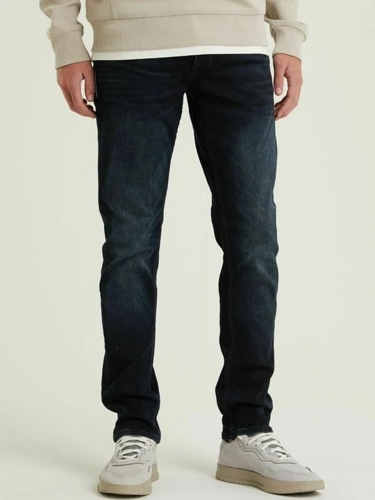 Foto van product Straight leg jeans CHASIN' donkerblauw