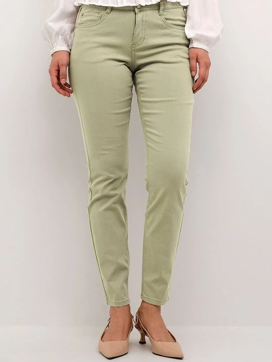 Foto van product Straight leg jeans Cream groen