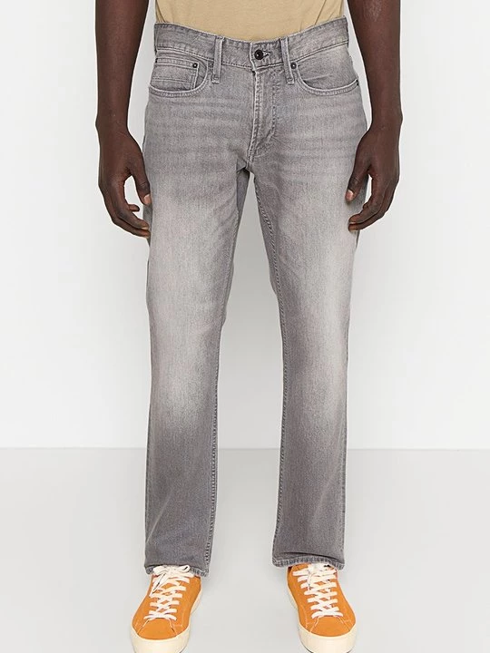 Foto van product Straight leg jeans Denham lichtgrijs