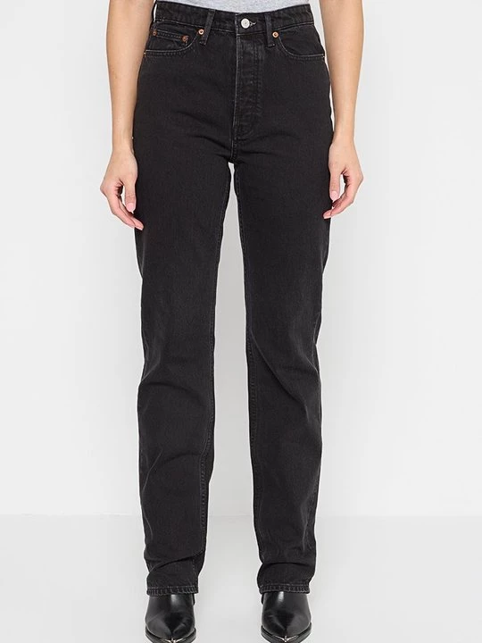 Foto van product Straight leg jeans Denham zwart