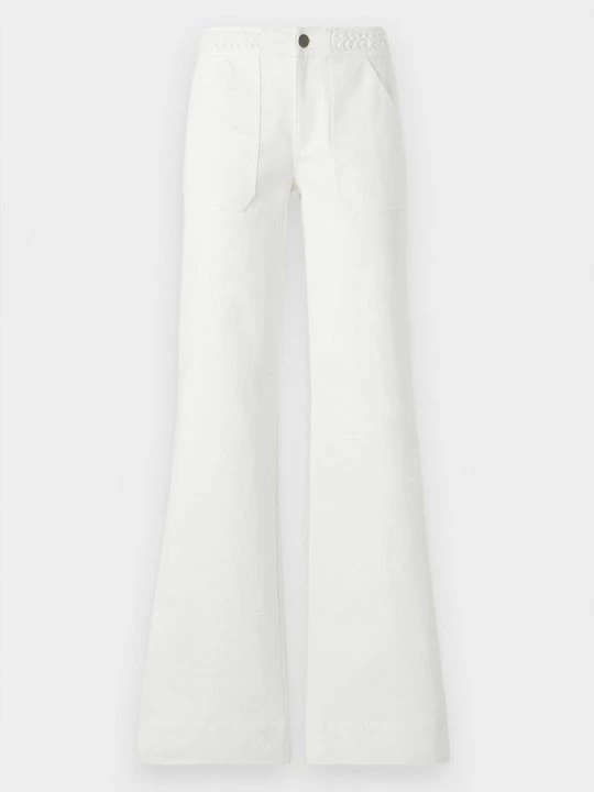 Foto van product Straight leg jeans Diane Von Furstenberg wit