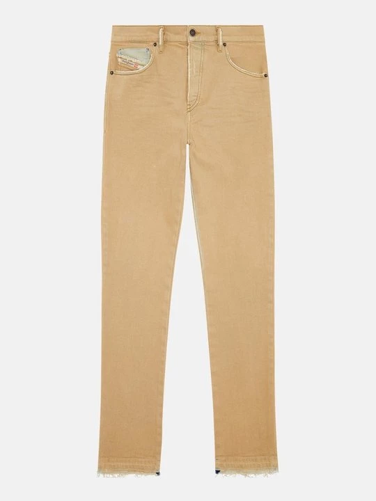 Foto van product Straight leg jeans Diesel beżowy