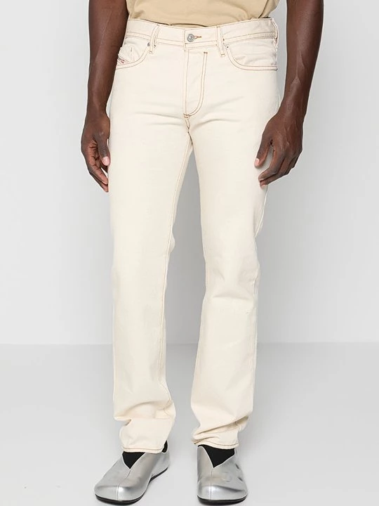 Foto van product Straight leg jeans Diesel beżowy
