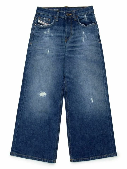 Foto van product Straight leg jeans Diesel blauw