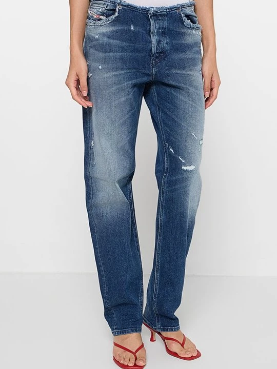 Foto van product Straight leg jeans Diesel blauw