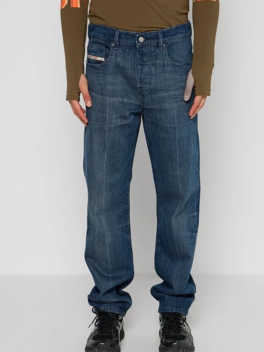 Foto van product Straight leg jeans Diesel blauw