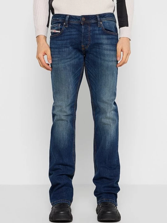Foto van product Straight leg jeans Diesel blauw