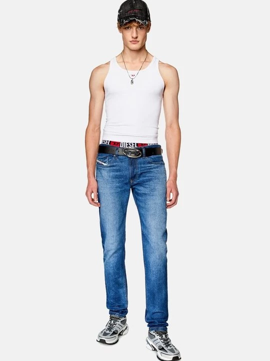 Foto van product Straight leg jeans Diesel donkerblauw