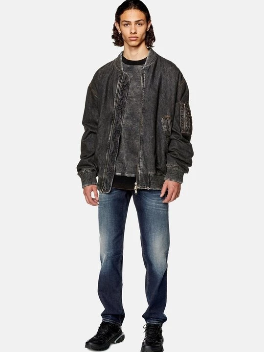 Foto van product Straight leg jeans Diesel donkerblauw