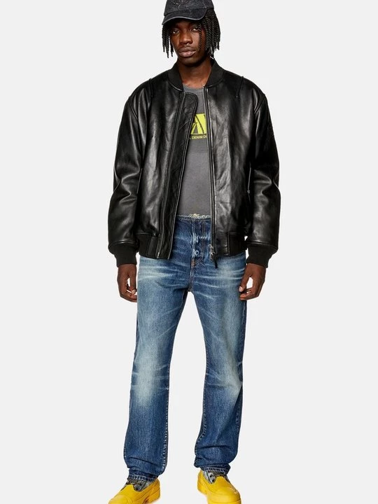 Foto van product Straight leg jeans Diesel donkerblauw