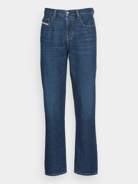 Foto van product Straight leg jeans Diesel donkerblauw denim
