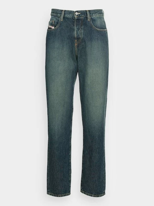 Foto van product Straight leg jeans Diesel donkerblauw denim