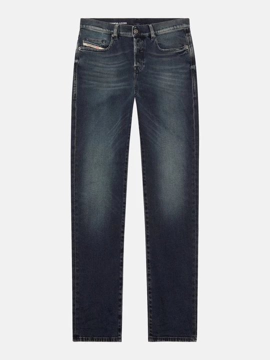 Foto van product Straight leg jeans Diesel donkerblauw denim