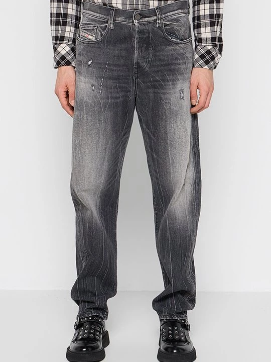 Foto van product Straight leg jeans Diesel donkergrijs