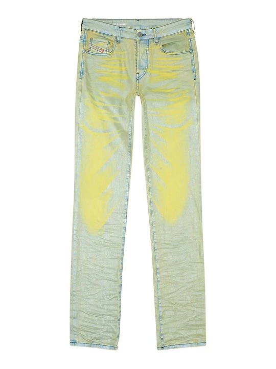 Foto van product Straight leg jeans Diesel geel