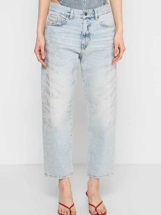Foto van product Straight leg jeans Diesel lichtblauw