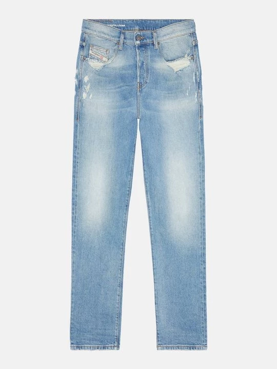 Foto van product Straight leg jeans Diesel lichtblauw