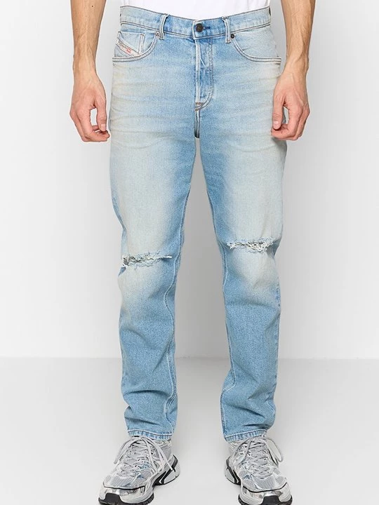 Foto van product Straight leg jeans Diesel lichtblauw