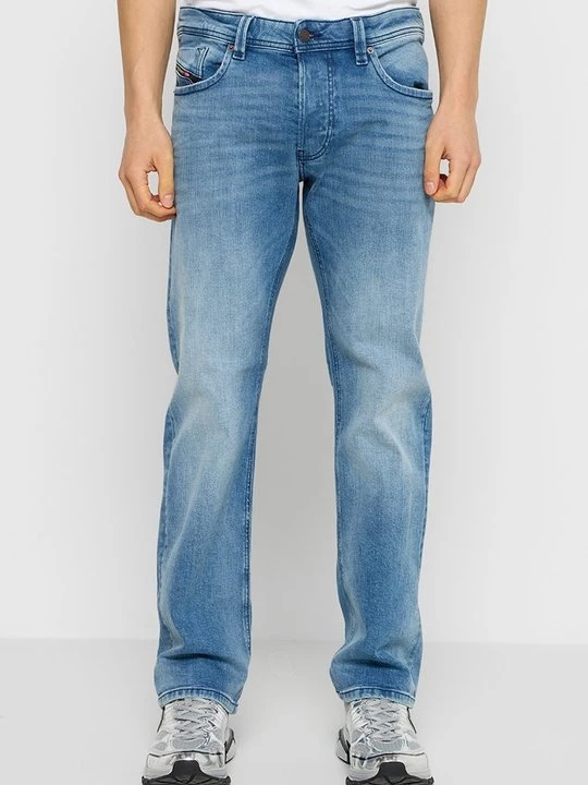 Foto van product Straight leg jeans Diesel lichtblauw