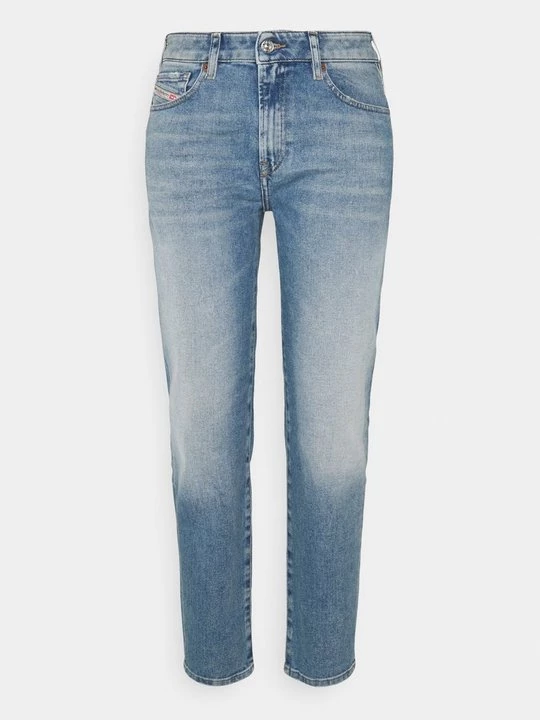 Foto van product Straight leg jeans Diesel lichtblauw denim