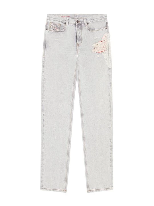 Foto van product Straight leg jeans Diesel lichtgrijs