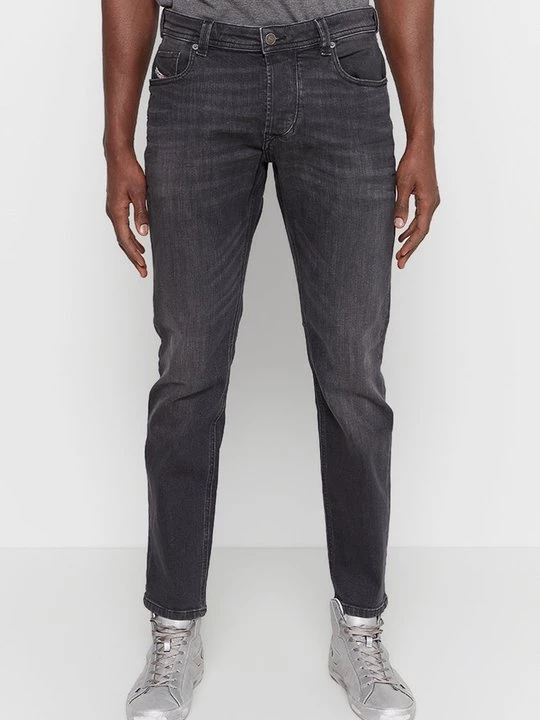 Foto van product Straight leg jeans Diesel lichtgrijs gemêleerd