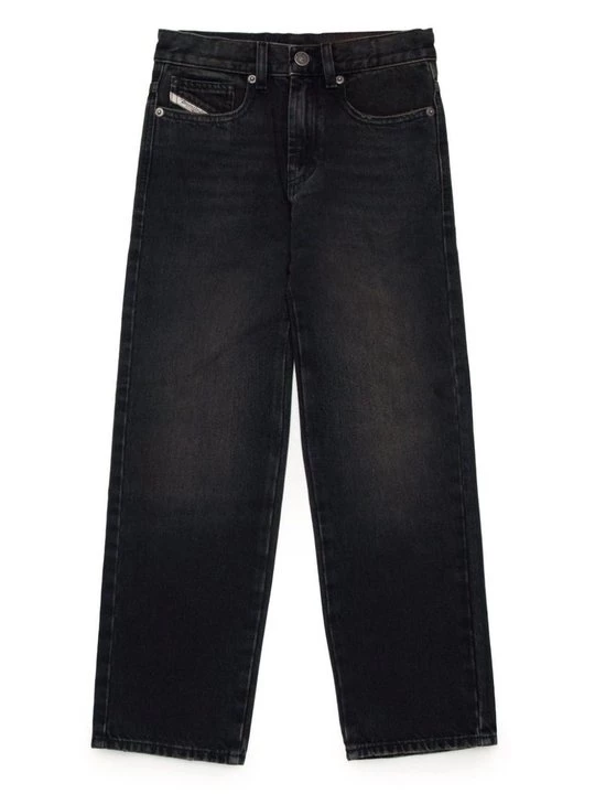 Foto van product Straight leg jeans Diesel zwart