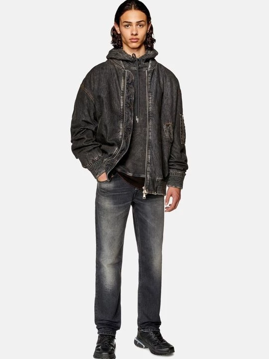 Foto van product Straight leg jeans Diesel zwart