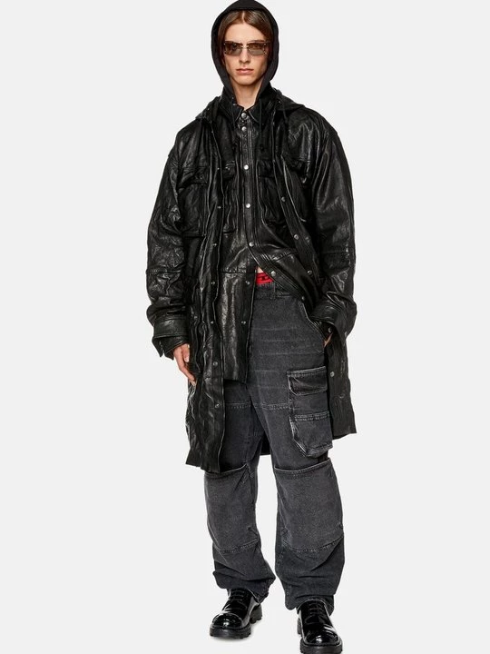 Foto van product Straight leg jeans Diesel zwart