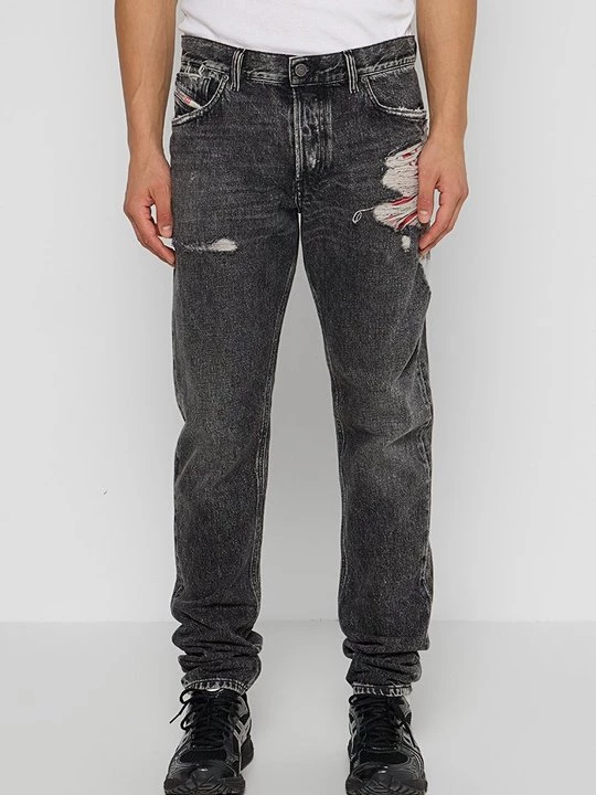 Foto van product Straight leg jeans Diesel zwart