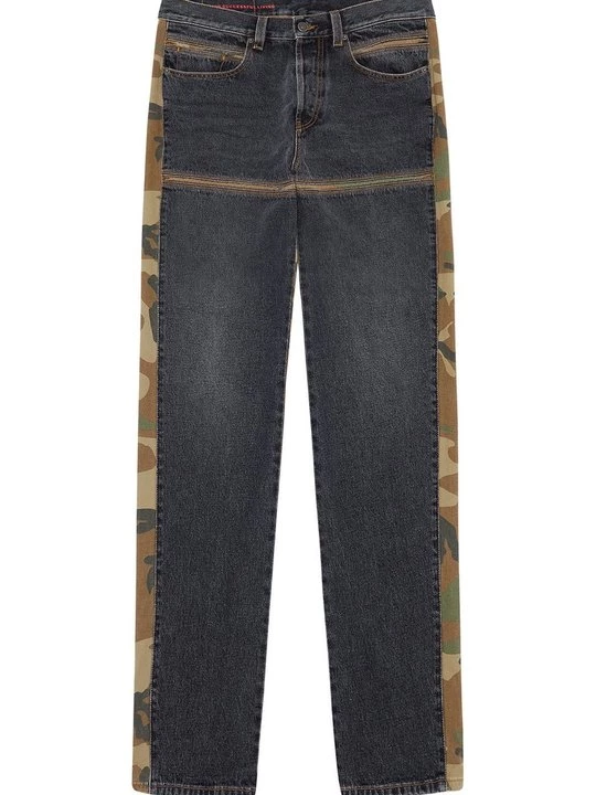 Foto van product Straight leg jeans Diesel zwart