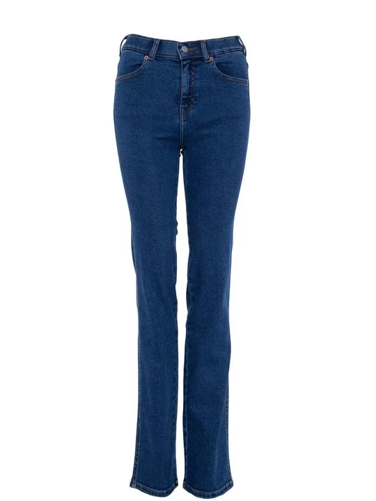 Foto van product Straight leg jeans Dr. Denim donkerblauw denim