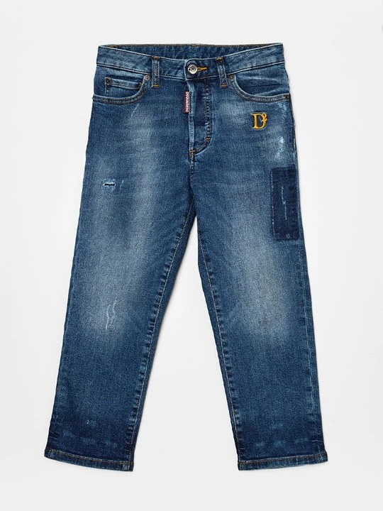 Foto van product Straight leg jeans Dsquared2 donkerblauw