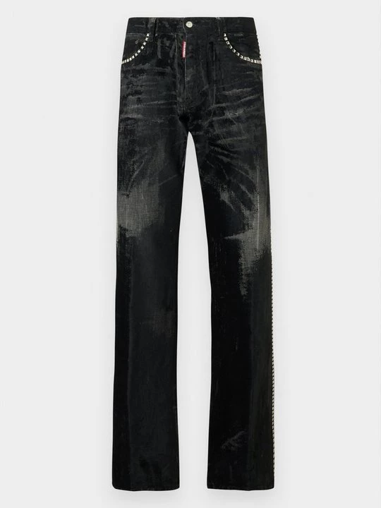 Foto van product Straight leg jeans Dsquared2 zwart