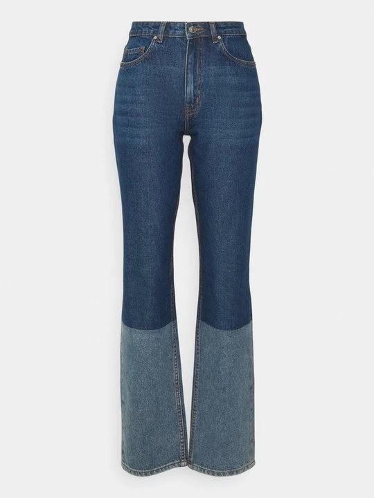Foto van product Straight leg jeans Envii donkerblauw