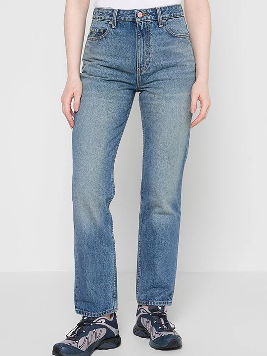 Foto van product Straight leg jeans Ganni blauw