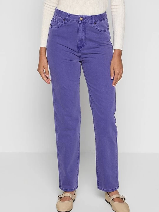 Foto van product Straight leg jeans Gaudi paars