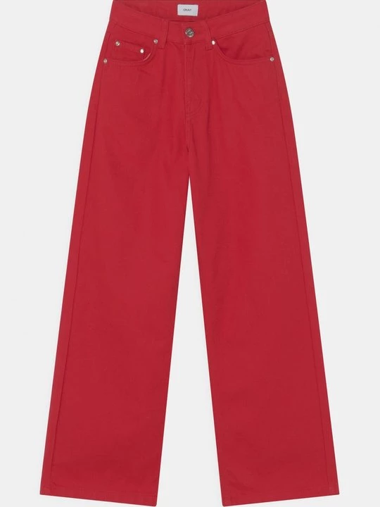 Foto van product Straight leg jeans Grunt rood