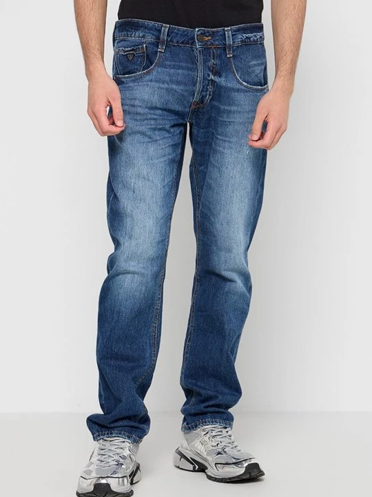 Foto van product Straight leg jeans Guess blauw